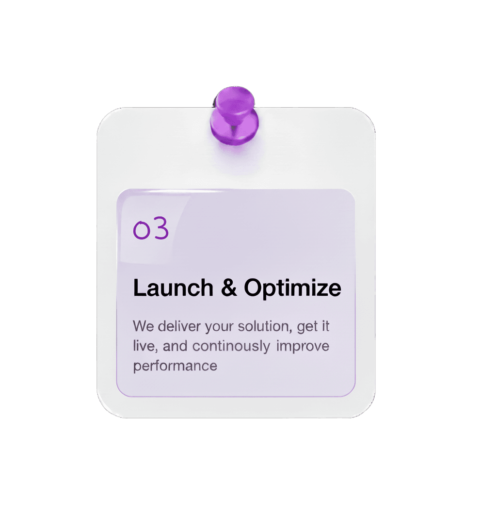 Launch and Optimize